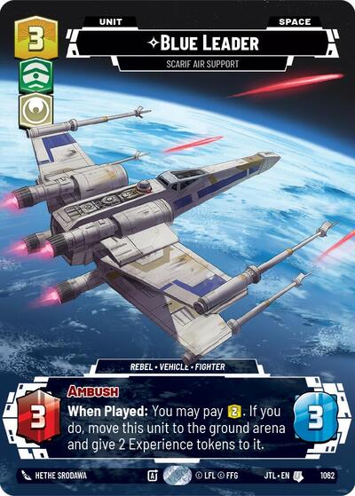 Blue Leader - Scarif Air Support  (Prestige) - Foil