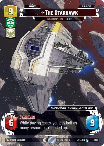 The Starhawk - Prototype Battleship  (Prestige) - Foil