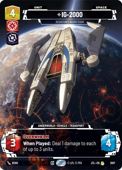 IG-2000 - Assassin's Aggressor (Prestige) - Foil