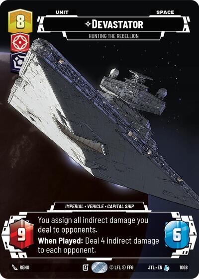Devastator - Hunting the Rebellion  (Prestige) - Foil