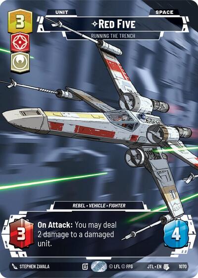 Red Five - Running the Trench (Prestige) - Foil