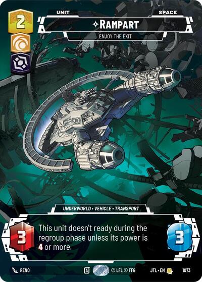 Rampart - Enjoy the Exit  (Prestige) - Foil