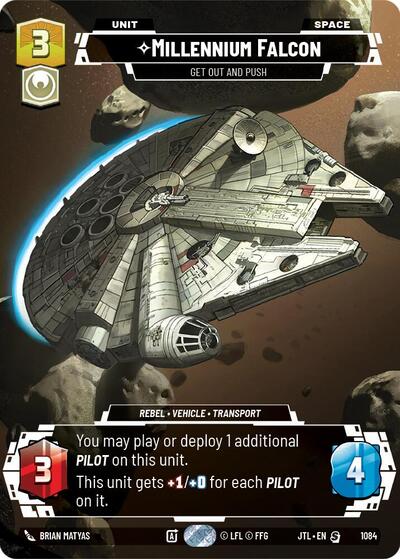 Millennium Falcon - Get Out And Push (Prestige) - Foil