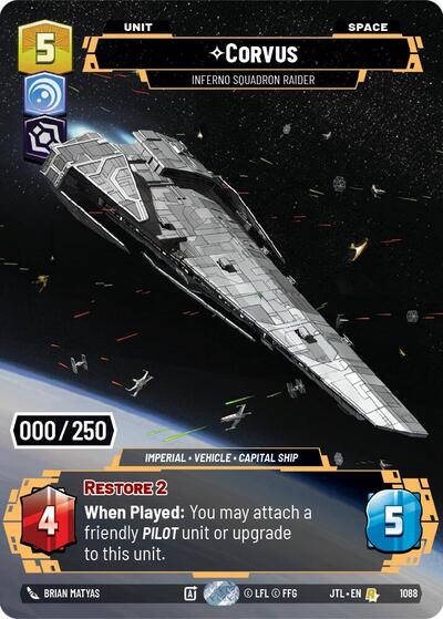 Corvus - Inferno Squadron Raider  (Serialized)