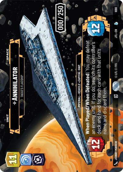 Annihilator - Tagge's Flagship  (Serialized)