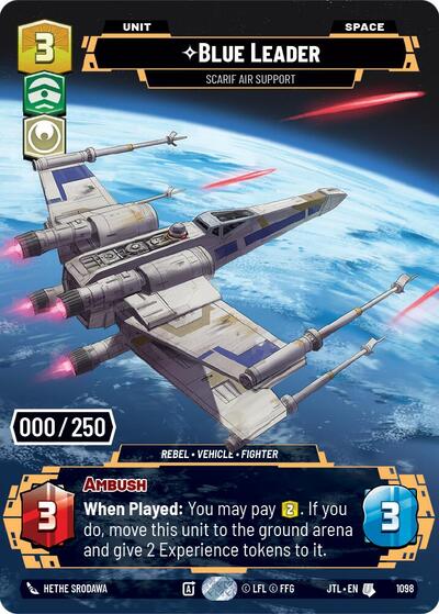 Blue Leader - Scarif Air Support  (Serialized)