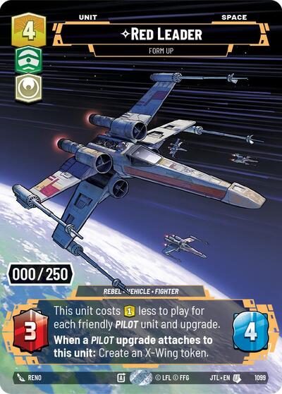 Red Leader - Form Up  (Serialized)
