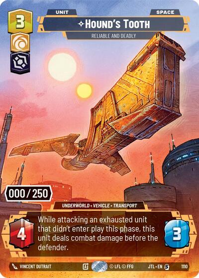 Hound's Tooth - Reliable and Deadly  (Serialized)