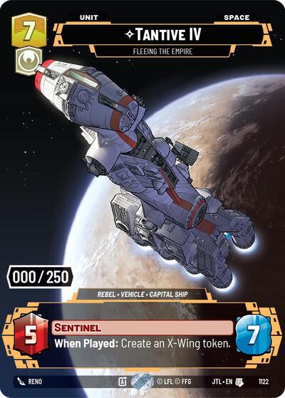Tantive IV - Fleeing the Empire  (Serialized)