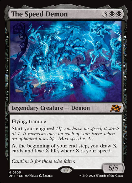 The Speed Demon - Legendary