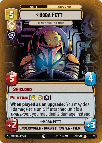 Boba Fett - Feared Bounty Hunter - Foil