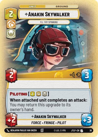 Anakin Skywalker - I'll Try Spinning - Foil