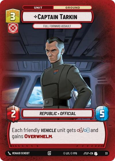 Captain Tarkin - Full Forward Assault - Foil