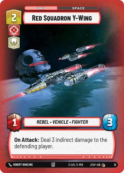Red Squadron Y-Wing - Foil