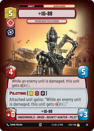 IG-88 - Murderous Phlutdroid - Foil