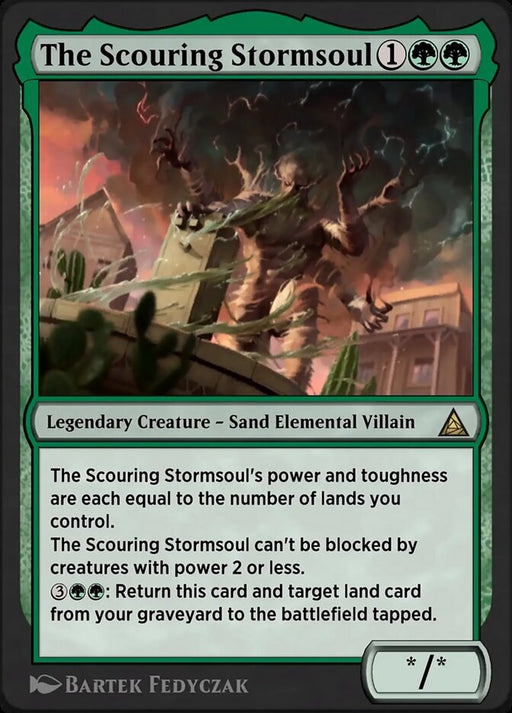 The Scouring Stormsoul - Sandman, Shifting Scoundrel - Legendary