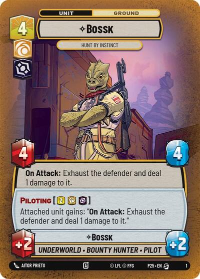 Bossk - Hunt By Instinct