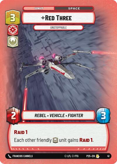 Red Three - Unstoppable - Foil