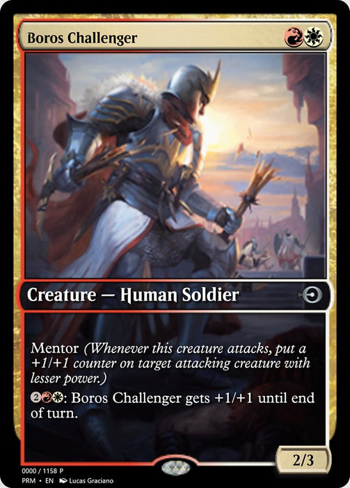 Boros Challenger - Full Art - Inverted (Foil)