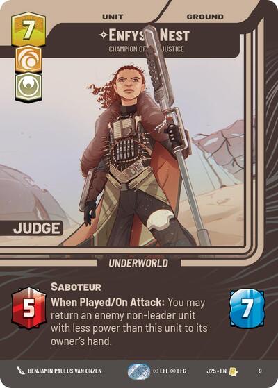 Enfys Nest - Champion of Justice  - Foil