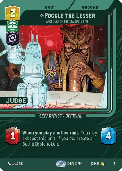 Poggle the Lesser - Archduke of the Stalgasin Hive  - Foil