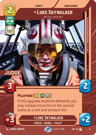 Luke Skywalker - You Still With Me? - Foil