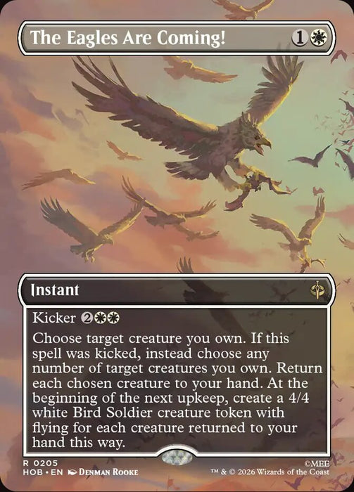 The Eagles Are Coming! - Borderless