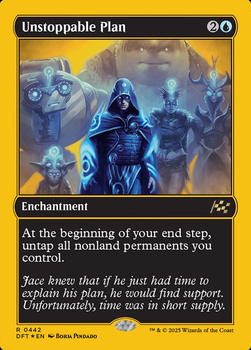 Unstoppable Plan - Enchantment - Inverted (Foil)