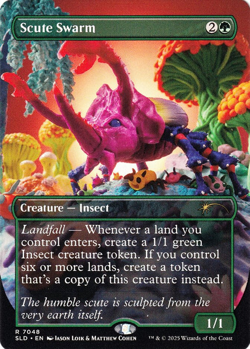 Scute Swarm - Borderless - Inverted