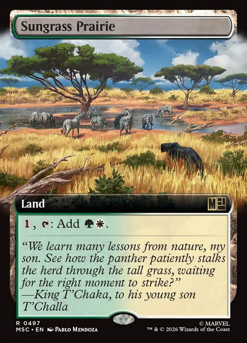 Sungrass Prairie - Extended Art