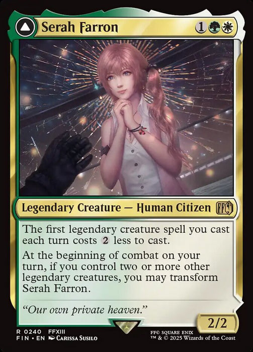 Serah Farron // Crystallized Serah - Legendary (Foil)