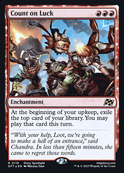 Count on Luck - Enchantment (Foil)