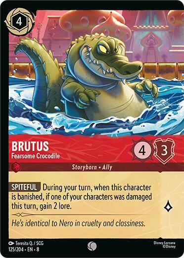 Brutus - Fearsome Crocodile (Foil) - Foil