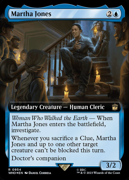 Martha Jones - Extended Art - Legendary - Surge Foil (Foil)