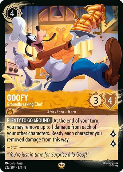Goofy - Groundbreaking Chef (223/204) - Foil