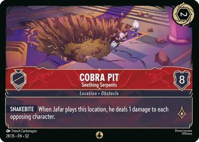 Cobra Pit - Seething Serpents - Foil