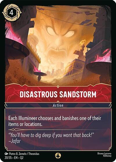 Disastrous Sandstorm - Foil