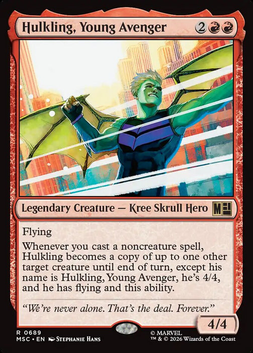 Hulkling, Young Avenger - Legendary (Foil)