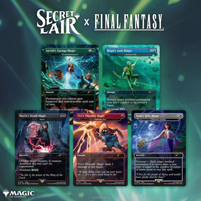 JAPANESE Secret Lair Drop: Secret Lair x Final Fantasy : Grimoire - Non-Foil Edition