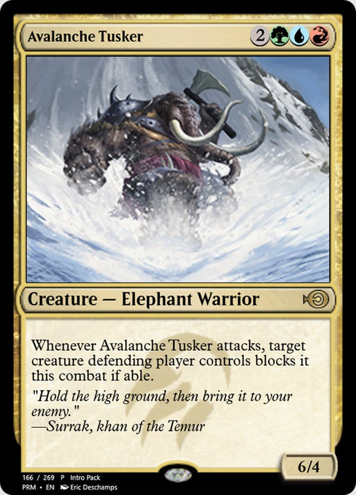 Avalanche Tusker (Foil)