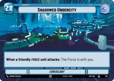 Shadowed Undercity // Force  (Hyperspace)