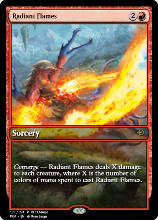 Radiant Flames - Full Art (Foil)