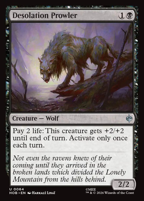 Desolation Prowler (Foil)