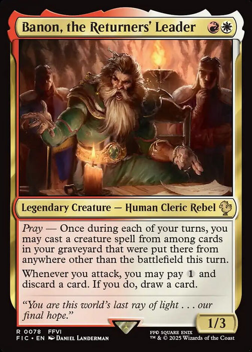 Banon, the Returners' Leader - Legendary - Surge Foil