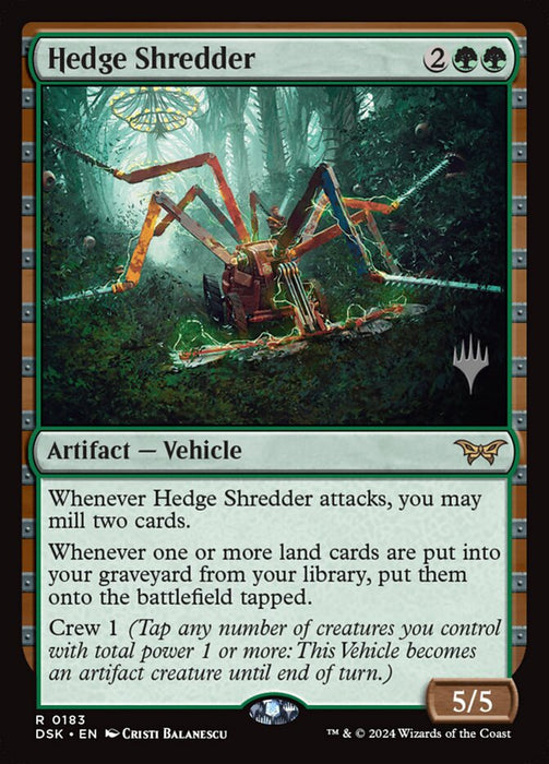 Hedge Shredder (Foil)