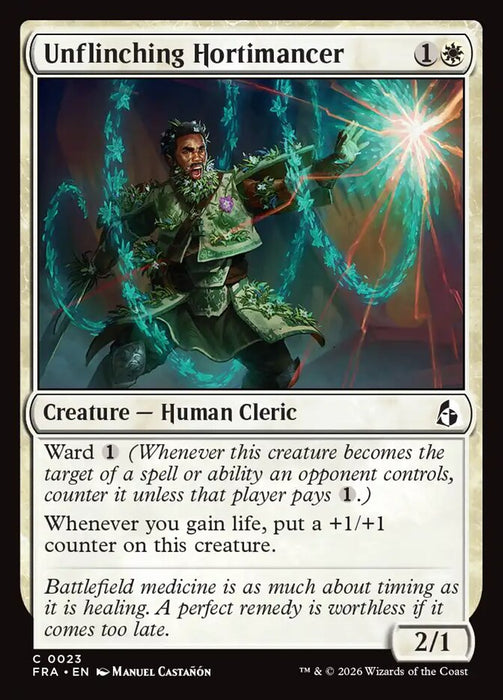 Unflinching Hortimancer (Foil)