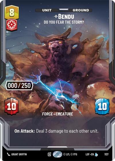 Bendu - Do You Fear the Storm?  (Serialized)