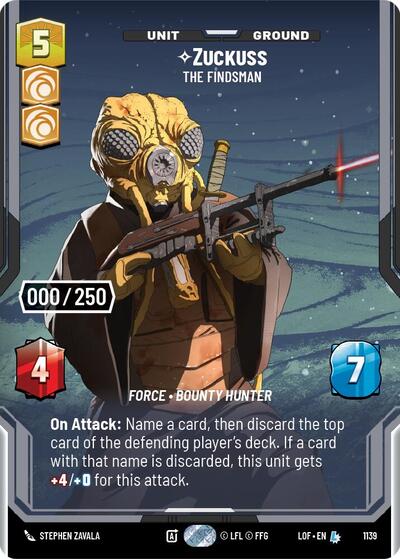 Zuckuss - The Findsman  (Serialized)