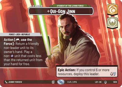 Qui-Gon Jinn - Student of the Living Force  (Showcase)