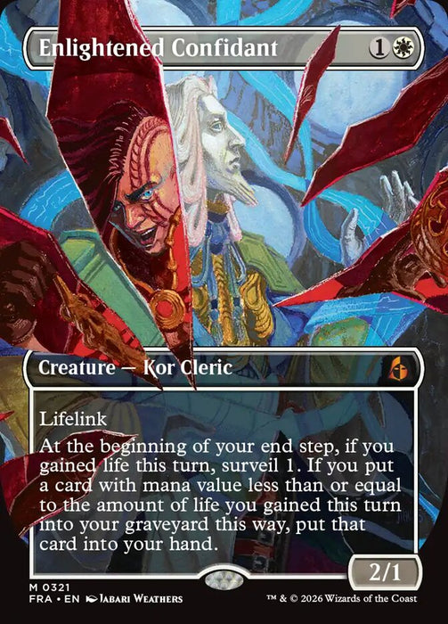 Enlightened Confidant - Borderless - Full Art
